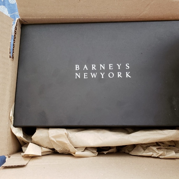 Barney's NY black leather slingbacks NWT sz9 - Picture 7 of 8